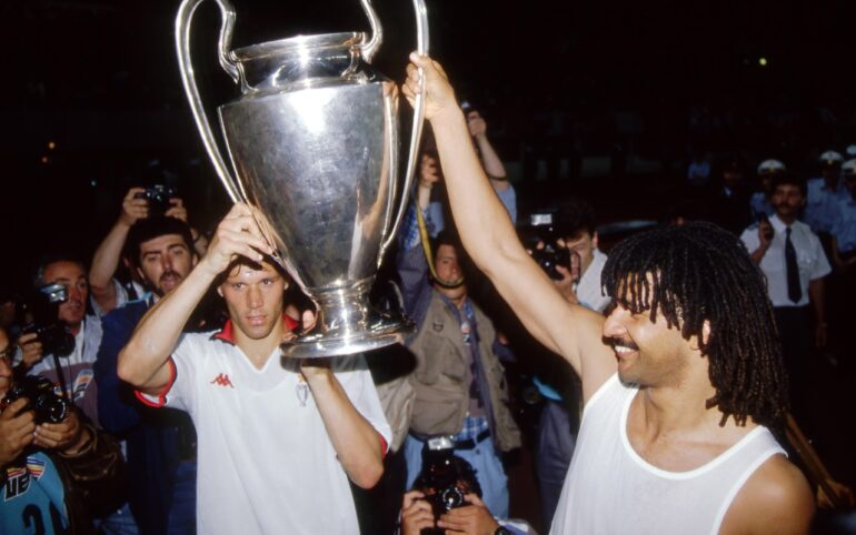 Gullit Van Basten Milan Champions League