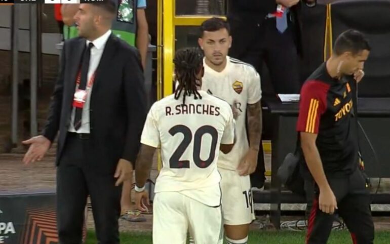 renato sanches roma infortunio