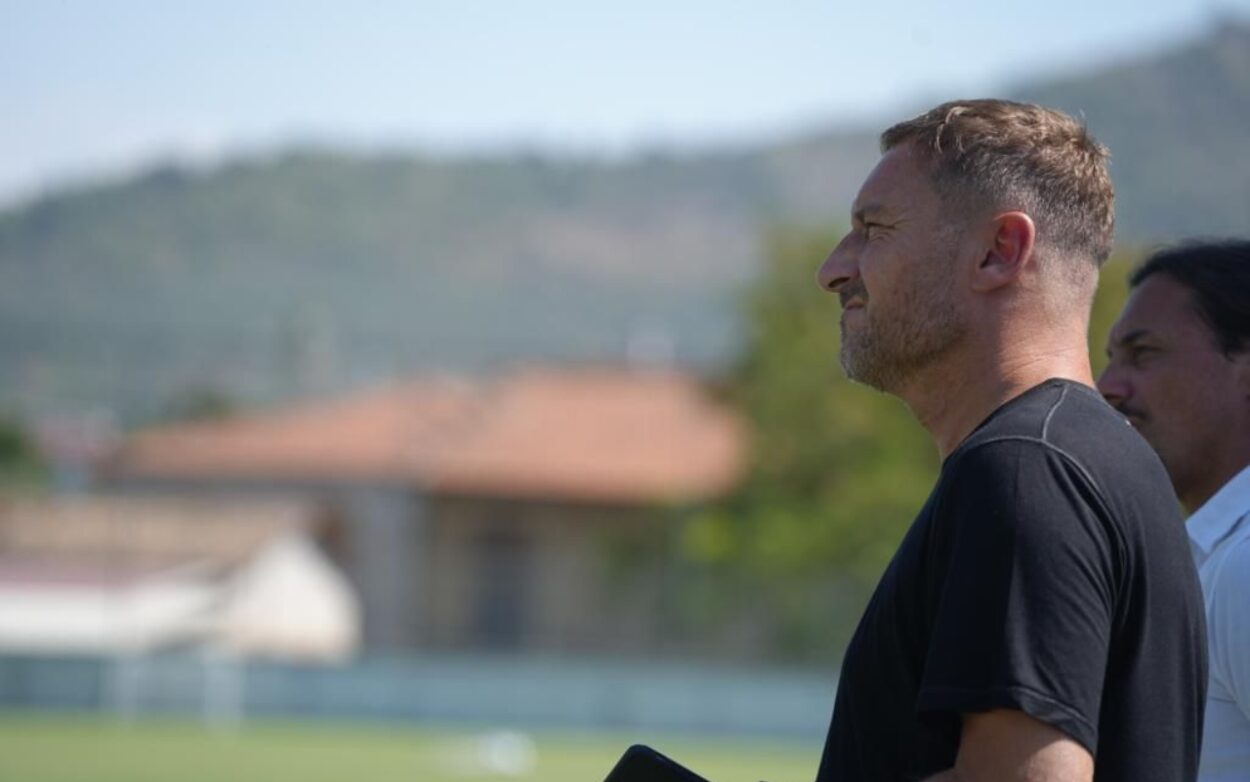 Totti Frosinone allenamento