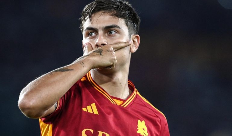 dybala roma amichevole milan