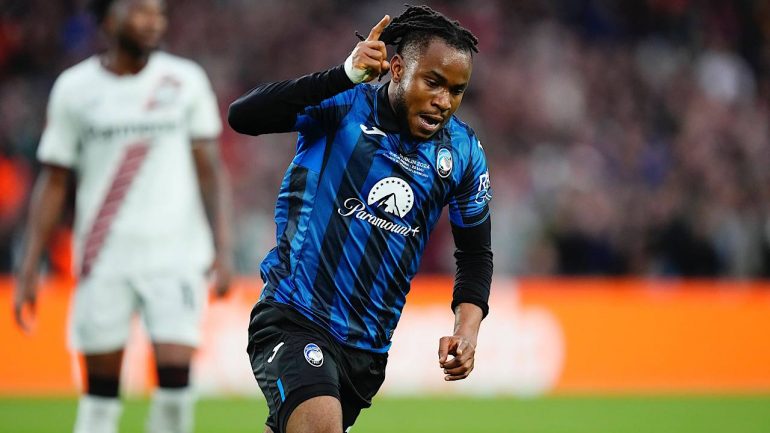 Ademola Lookman dell'Atalanta inserito nella Top XI dell'Europa League 2023/2024