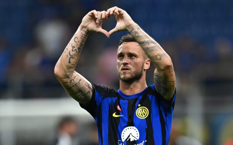 Marko Arnautovic, previsto titolare nelle probabili formazioni di Verona-Inter