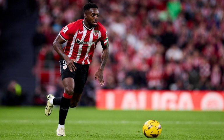 inaki williams athletic club vetro nel piede