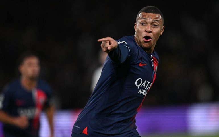 Kylian Mbappé, attaccante del PSG