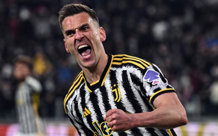 Intervista attaccante della Juventus, Milik