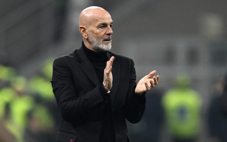 Stefano Pioli nel post partita di Milan-Salernitana