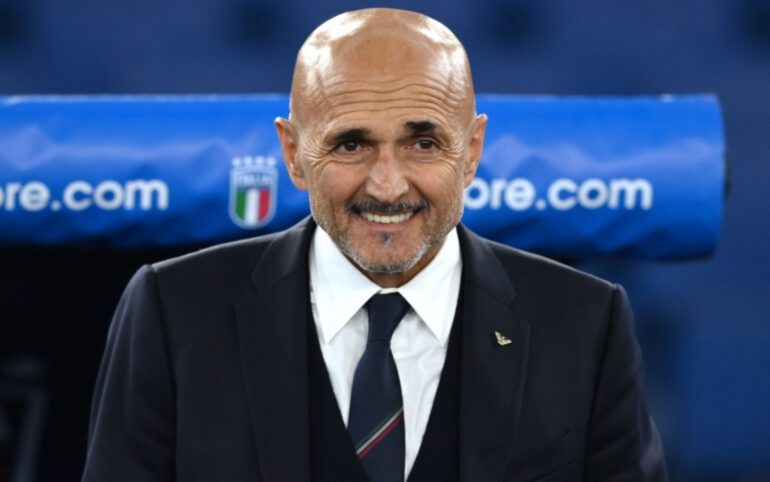 Luciano Spalletti, ct dell'Italia