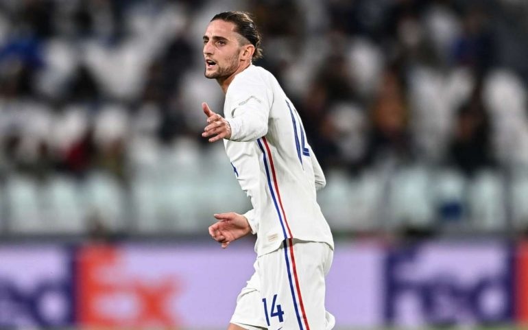 Rabiot, centrocampista della Francia