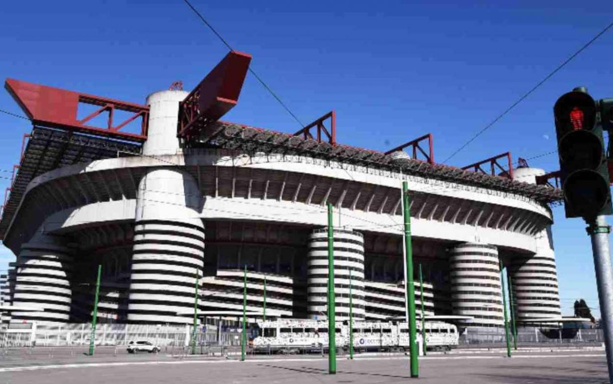 San Siro, lo stadio dove gioca il Milan