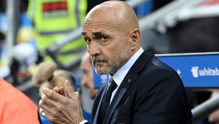 Luciano Spalletti al termine di Italia-Albania