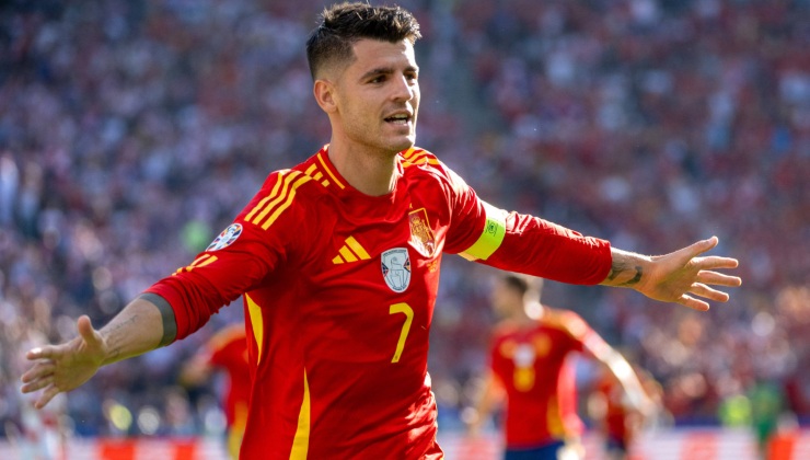 Alvaro Morata guiderà l'attacco contro la Francia