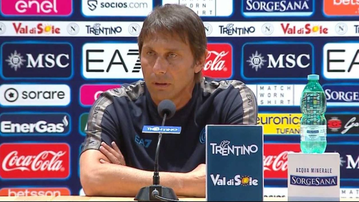 Antonio Conte intervistato dalla Rai