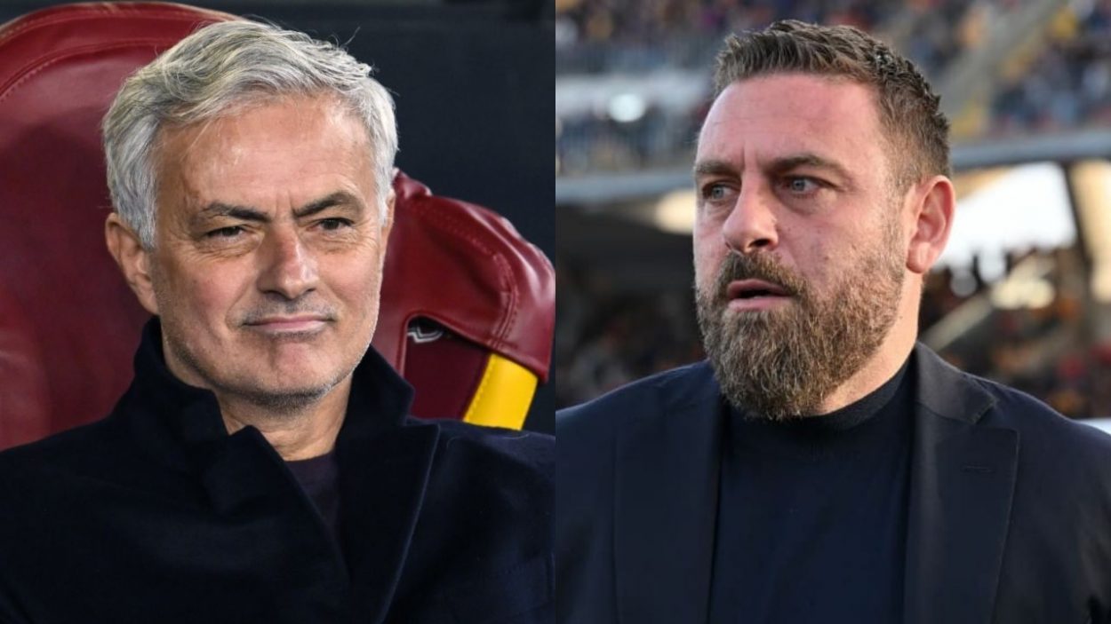 Mourinho subito contro la Roma di De Rossi