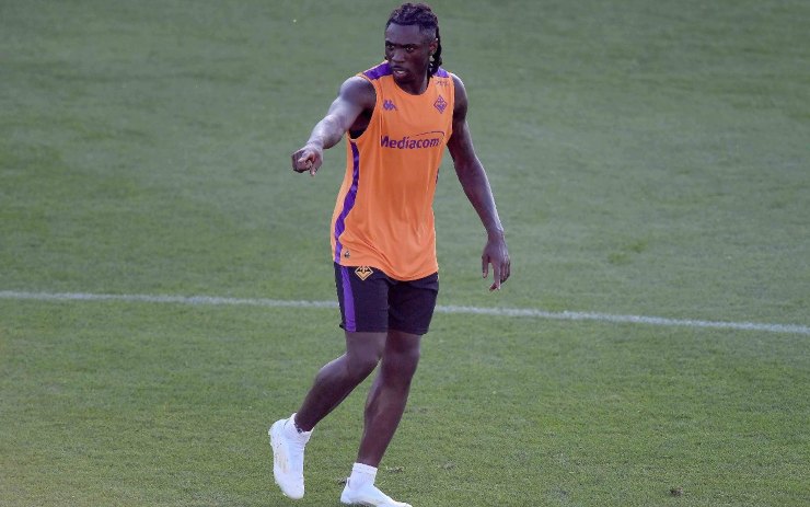 Moise Kean, schierato nell'amichevole della Fiorentina