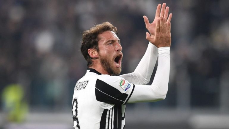 Claudio Marchisio con la maglia della Juve