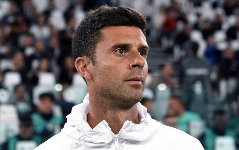 L'allenatore della Juve Thiago Motta