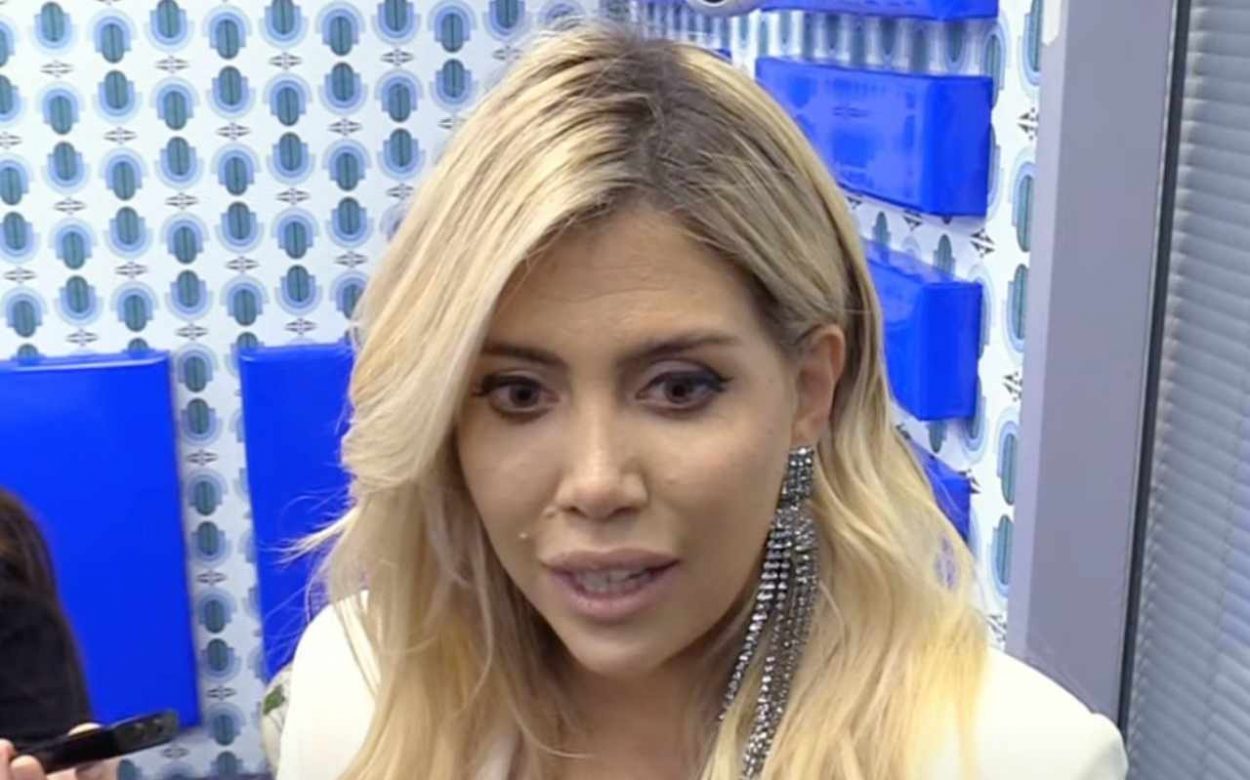 Wanda Nara annuncia la rottura col marito