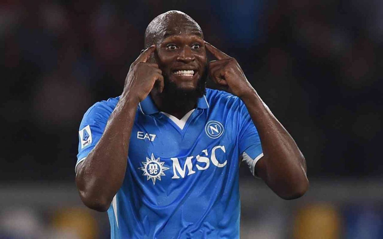 Romelu Lukaku, attaccante del Napoli