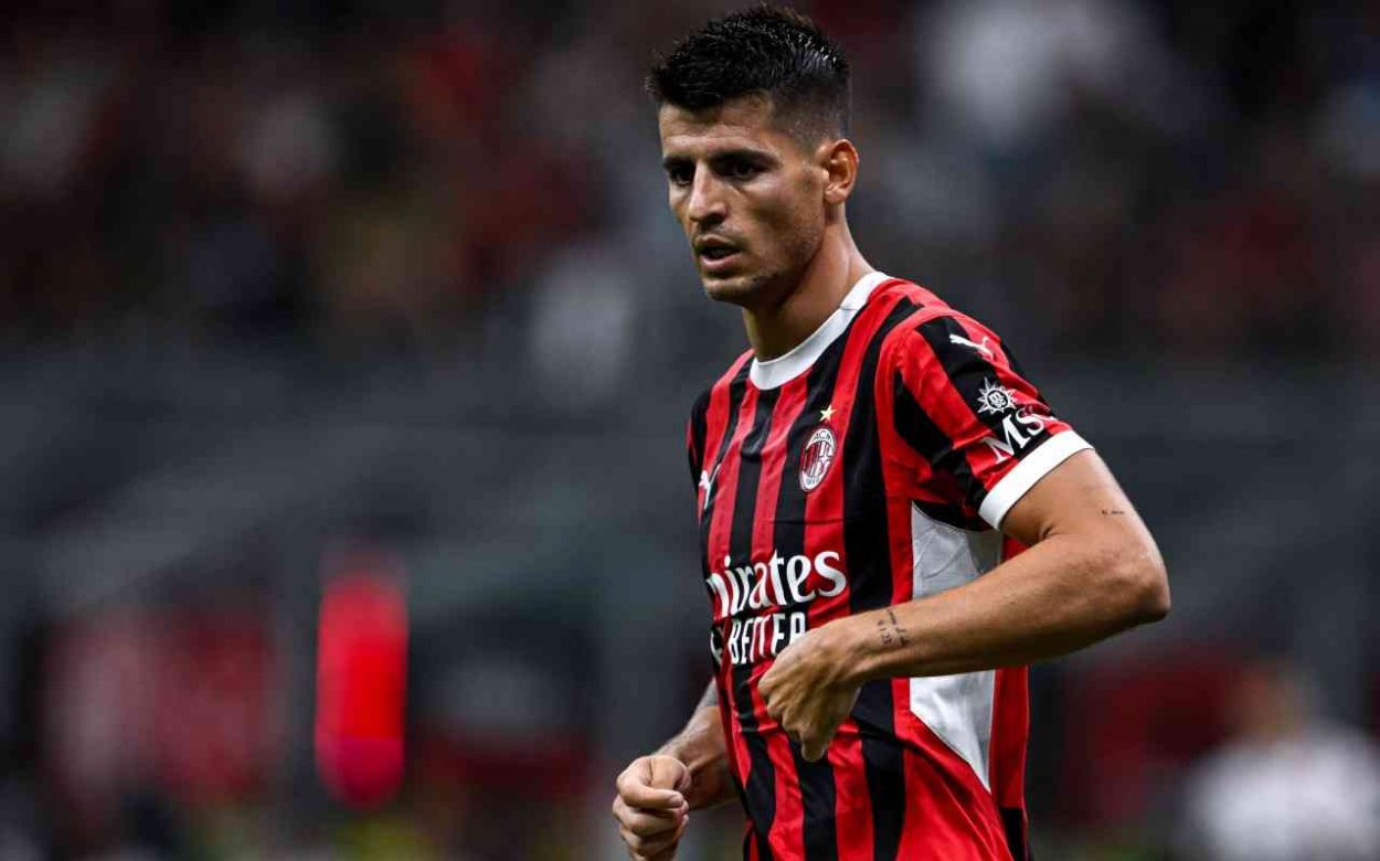 Morata, formazioni ufficiali Milan-Udinese