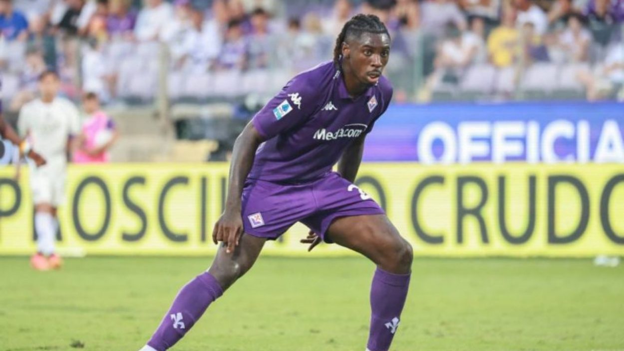 Fiorentina, infortunio per Kean: le sue condizioni